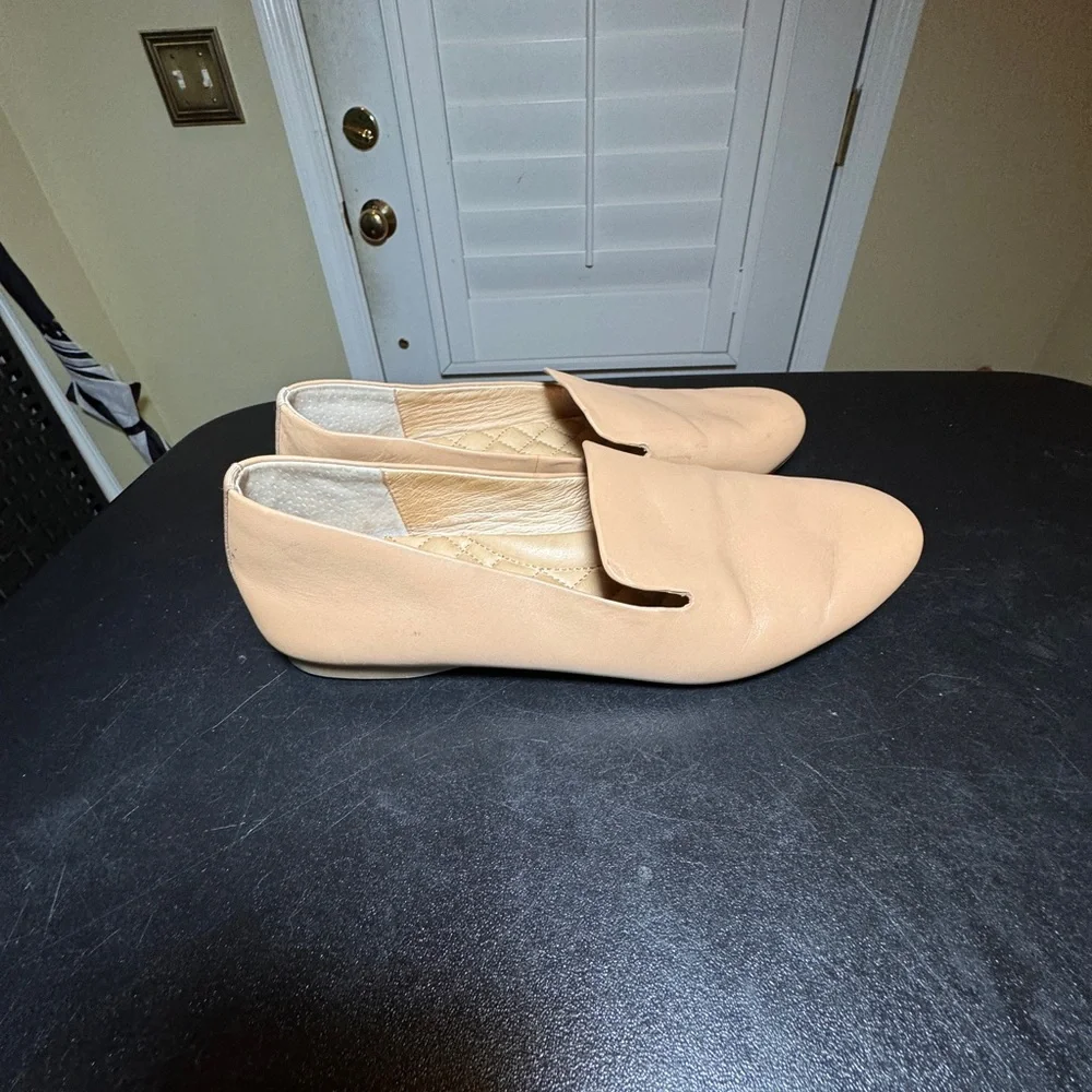 Birdies the starling leather flat 7.5 classic round toe